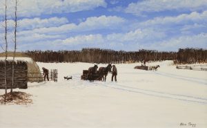 Allen Sapp: MY OLD HOME