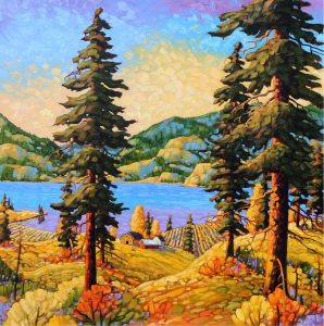 Rod Charlesworth: SEPTEMBER VINES, OKANAGAN
