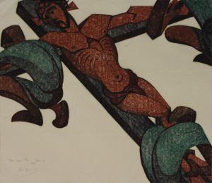 Sybil Andrews: FATHER FORGIVE THEM: STATION XI