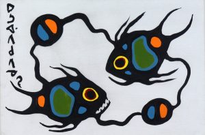 Norval Morrisseau (7): SACRED FISH SHARE WATER STORIES COLLECTION