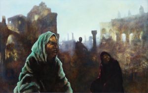 Michael Burns: CLOAKED FIGURES (I-18-3-93)