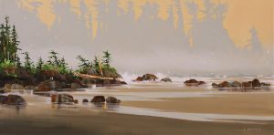Allan Dunfield: MORNING MOOD (WEST COAST MORNING CALM NEAR TOFINO/UCLUELET)