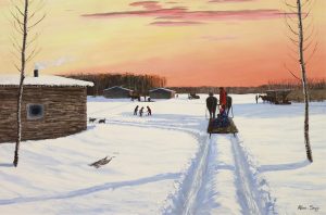 Allen Sapp: ESQUOIO COMING FROM SEWING