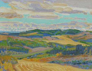 Illingworth Holey (Buck) Kerr: FOOTHILLS, BLUE & GOLD