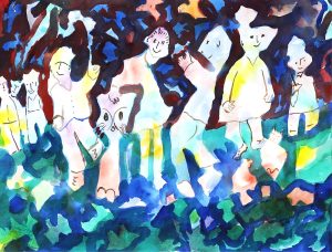 Janet Mitchell: BLUE RIBBON CAT
