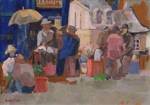 Andre Charles Bieler: CEUX DE ST-FAMILLE AU MARCHE DE QUEBEC