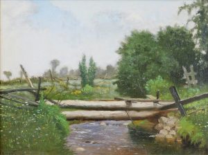 William Raphael: BRIDGE OVER A STREAM