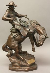 Charles A. (Charlie) Beil: BREAKING THE BRONC