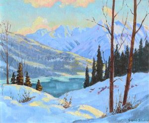 George W. A. Shaw: WINTER IN THE ROCKIES  |  WINTER CREEK