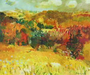 Alasdair Burns Monro: WATER VALLEY LANDSCAPE