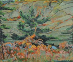 Robert Ross: CROOKED PINES, FRENCH RIVER