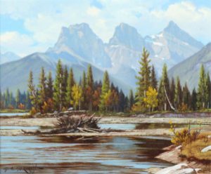George A. Horvath: THREE SISTERS, ALBERTA