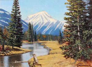 Matt Lindstrom: MOUNTAIIN LANDSCAPE