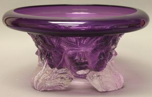 Mark Gibeau: FACE SERIES BOWL – PURPLE