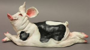 Gwen Hughes: RESTING PIG