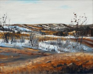 Ken Harrison: SASKATCHEWAN VALLEY, EARLY SPRING