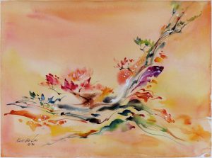 Kwok Wai Lau: ABSTRACT FLORAL COMPOSITION