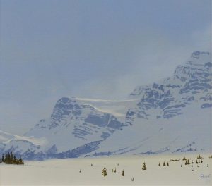 Ted Raftery: BOW LAKE, WINTER