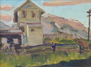 Robert F. M. McInnis: OLD MINING HOUSE, CANMORE