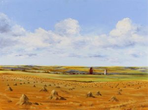 Rose Leonard: STOOKS AND GRAIN ELEVATORS