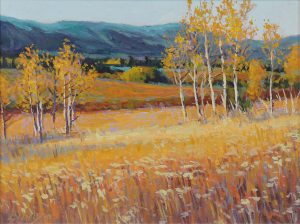 Susan Woolgar: AUTUMN LANDSCAPE, FOOTHILLS