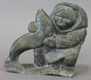 Makusi Panatu Anauta (Marcossie Anautak): INUK WITH FISH