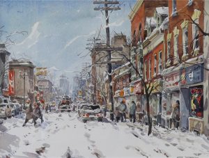 Arto Yuzbasiyan: QUEEN ST. EAST, TORONTO #3