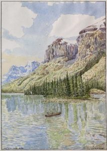 F. W. Brander: MALIGNE LAKE, ALTA