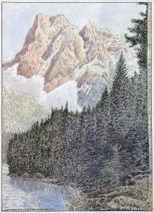 F. W. Brander: MT. BURGESS & EMERALD LAKE, BRITISH COLUMBIA