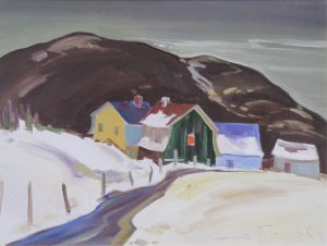 Louis Tremblay: LAURENTIAN SCENE, WINTER