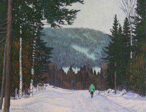 Richard Savoie: WALKING THE SKI TRAIL