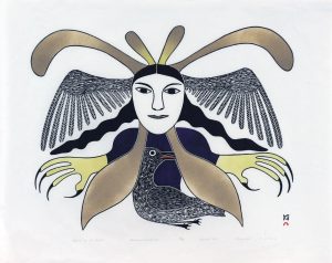 Kenojuak Ashevak: SPIRIT OF THE RAVEN