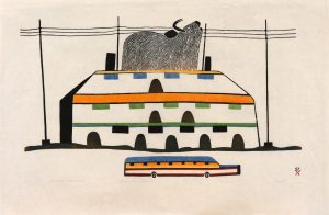 Pudlo Pudlat: UMIMMAK KALUNANIITUK (MUSKOX IN THE CITY)