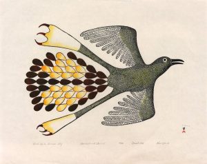 Kenojuak Ashevak: BIRD IN A SUMMER SKY