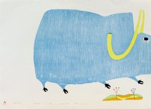 Pudlo Pudlat: BLUE MUSKOX