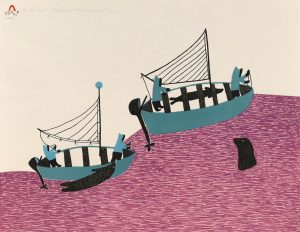 Lucy Qinnuayuak: ON THE OCEAN