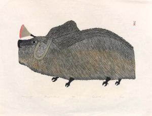 Pudlo Pudlat: OMINGMAK (MUSKOX)