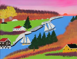 Joe Norris: SCHOONERS AND AUTUMN COUNTRYSIDE