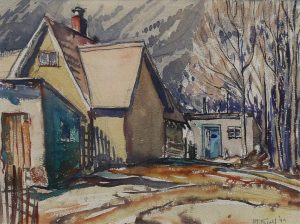 Marion Florence Nicoll: BACK ROAD – CANMORE