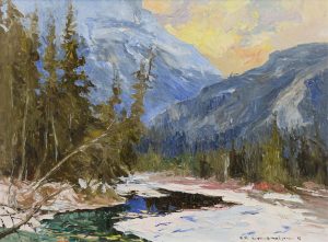 Orestes Nicholas (Rick) Grandmaison: SUNDOWN ALONG THE BOW