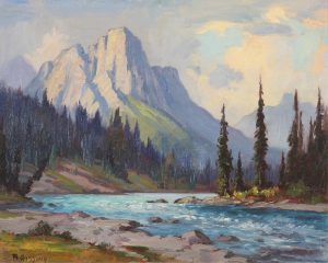 Roland Gissing: THE KICKING HORSE RIVER NEAR FIELD
