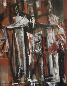 Henri Leopold Masson: TWO MONKS