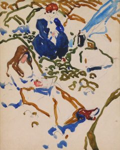 David Brown Milne: PICNIC (WEST SAUGERTIES, N.Y.)