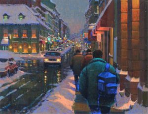 Richard Savoie: A NIGHT ON ST. PAUL, OLD MONTREAL