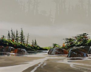Allan Dunfield: WEST SIDE STROLL (WALKING THE SHORELINE AROUND TOFINO)