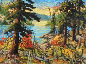 Rod Charlesworth: EVENING LIGHT, CROOKED LAKE