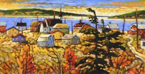Rod Charlesworth: PROSPECT BAY, AUTUMN (NOVA SCOTIA)