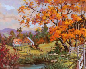 Claude Langevin: AU BOUT DE LA FERME