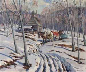 John Douglas Lawley: SUGARING, BAIE ST-PAUL
