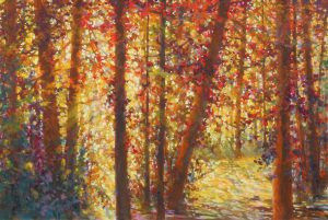Bev Rodin: VERMILLION, RUST & OCHRE (FOREST RIDGE SERIES)